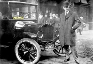 The Model T was the first true high production vehicle.